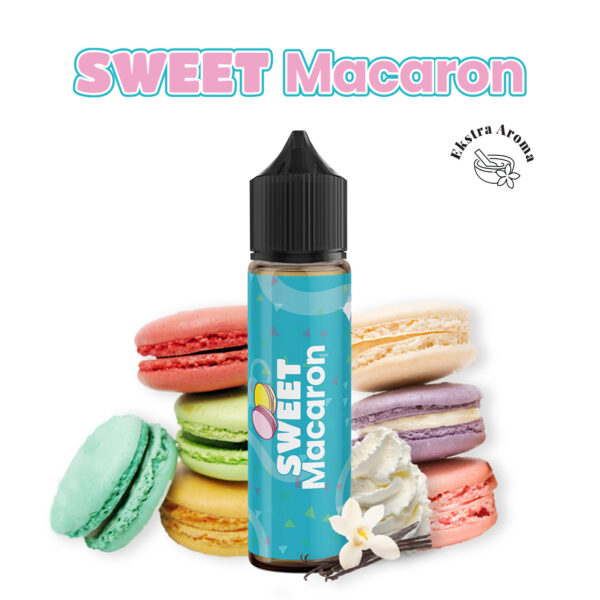 Sweet Macaron Ekstra Aroma Likit - Görsel 2